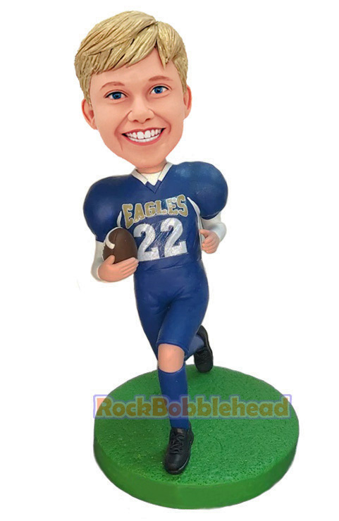 Customize Kid Bobblehead for Football Fan