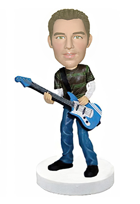 Guitar Player Custom Bobblehead