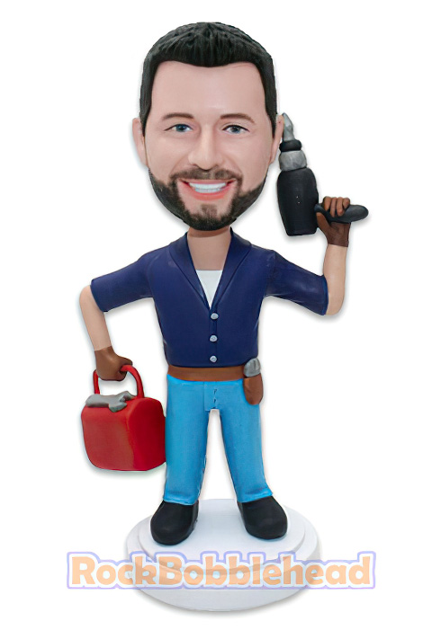 Maintenance Engineer Personalized Bobblehead