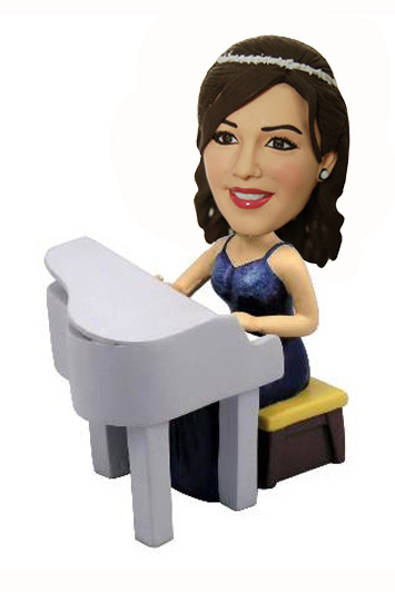 Pianist Custom Bobblehead