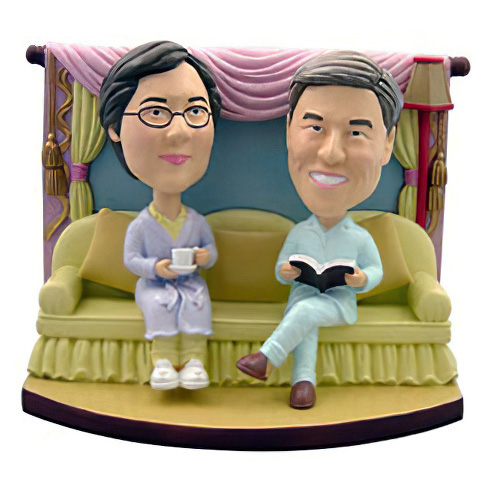 Romantic Family Couple Bobblehead